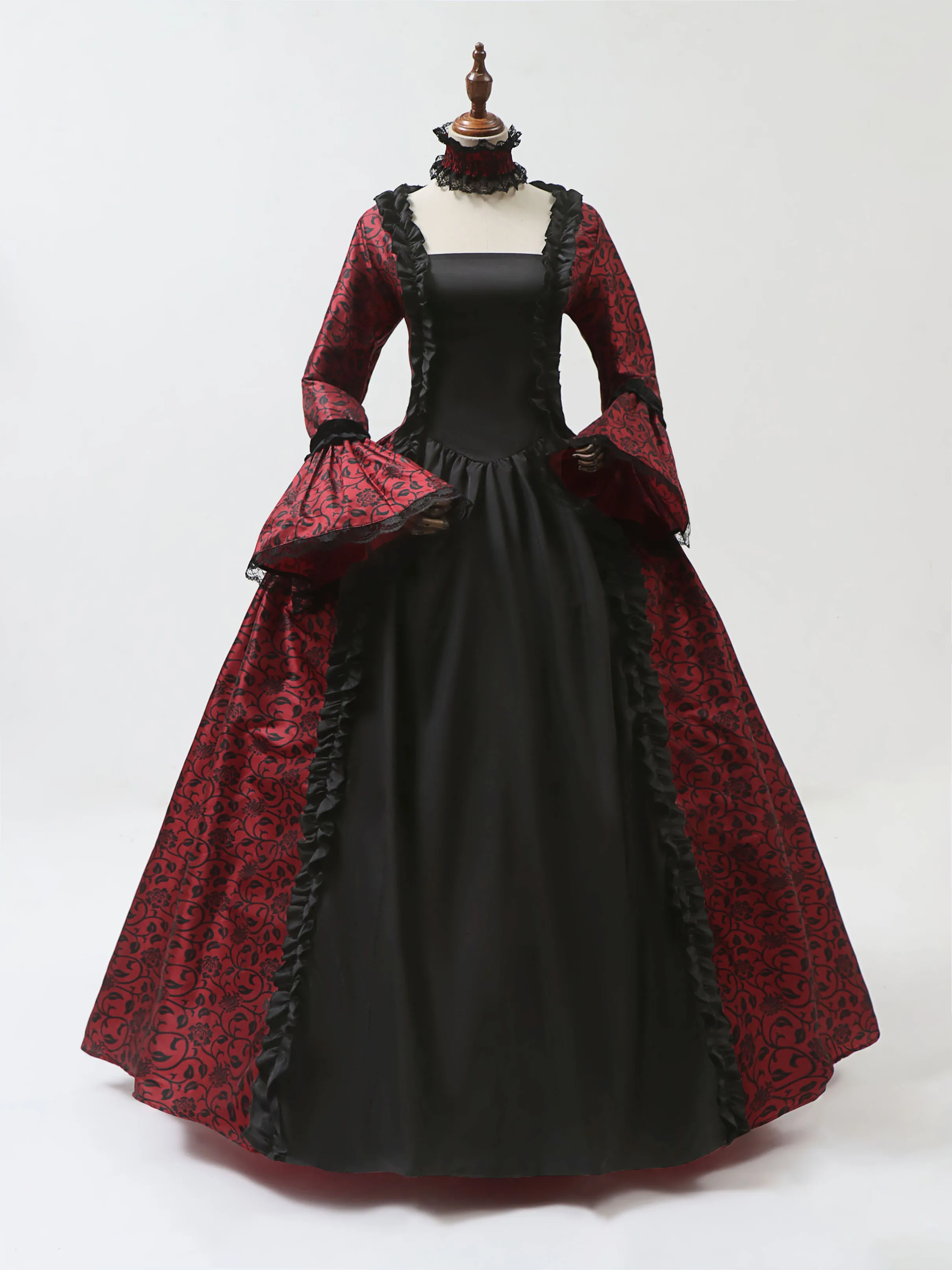 Women Formal Wear Dress - Cosplay Marie Antoinette Jurk Middeleeuwse Flare