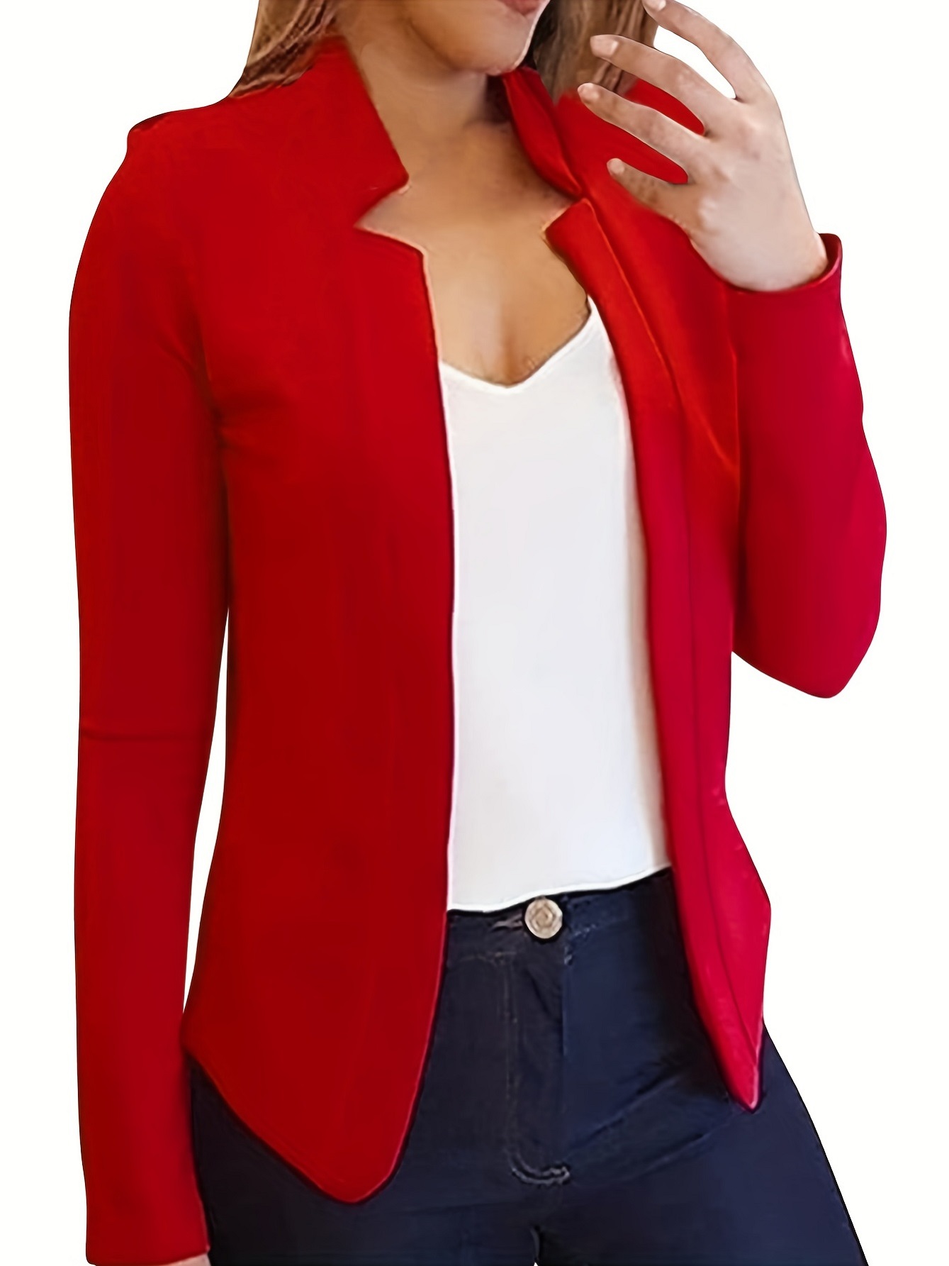 Women'S Formal Wear Cardigan - Nieuwe grensoverschrijdende dameskleding, pure kleur Chigong