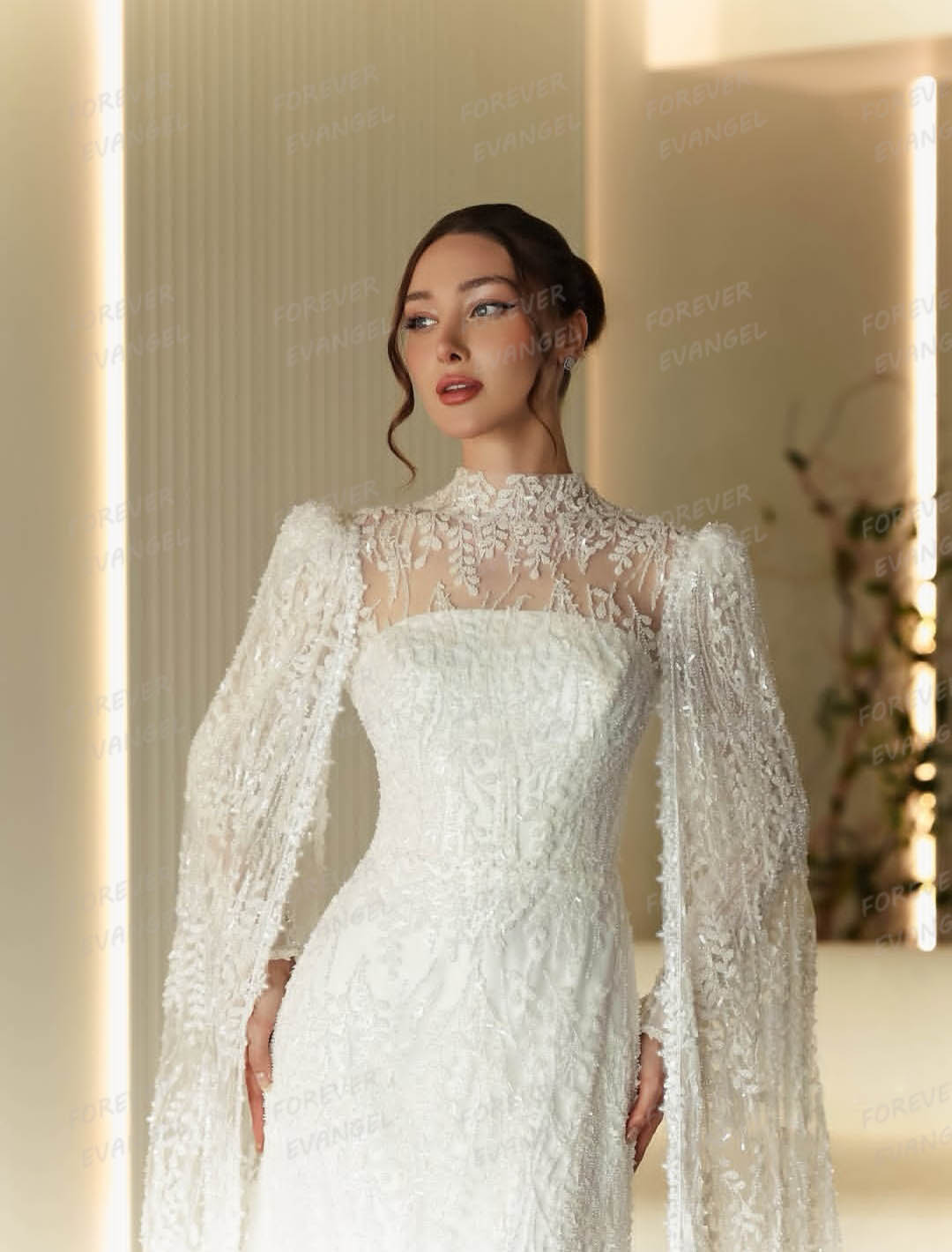 Sjaalkant Elegante trouwjurken - Women Formal Wear Dress recensie en prijs