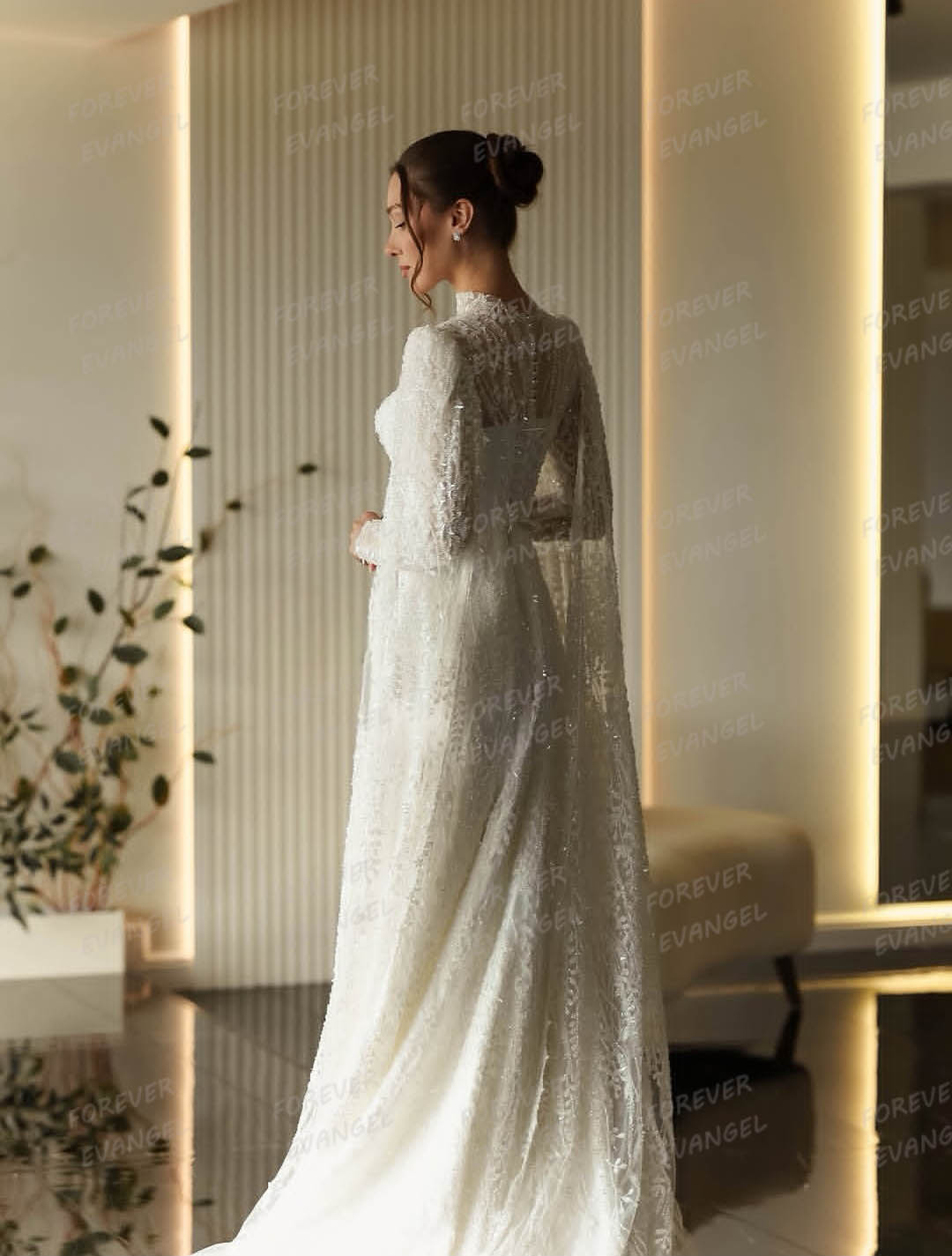Sjaalkant Elegante trouwjurken - Women Formal Wear Dress recensie en prijs