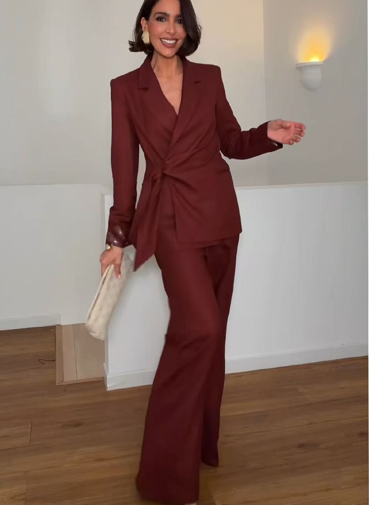 Mode Kantoor Dames Blazer Broe - Women'S Formal Wear Pants Suit recensie en prijs