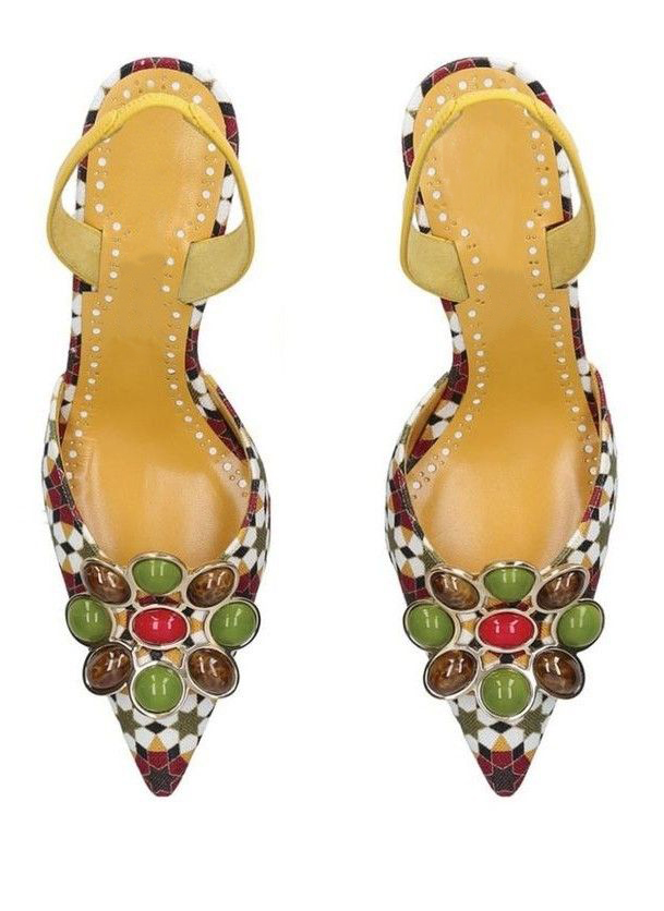 Dames Geometrische Mozaïek Pri - Kitten Heel Women recensie en prijs