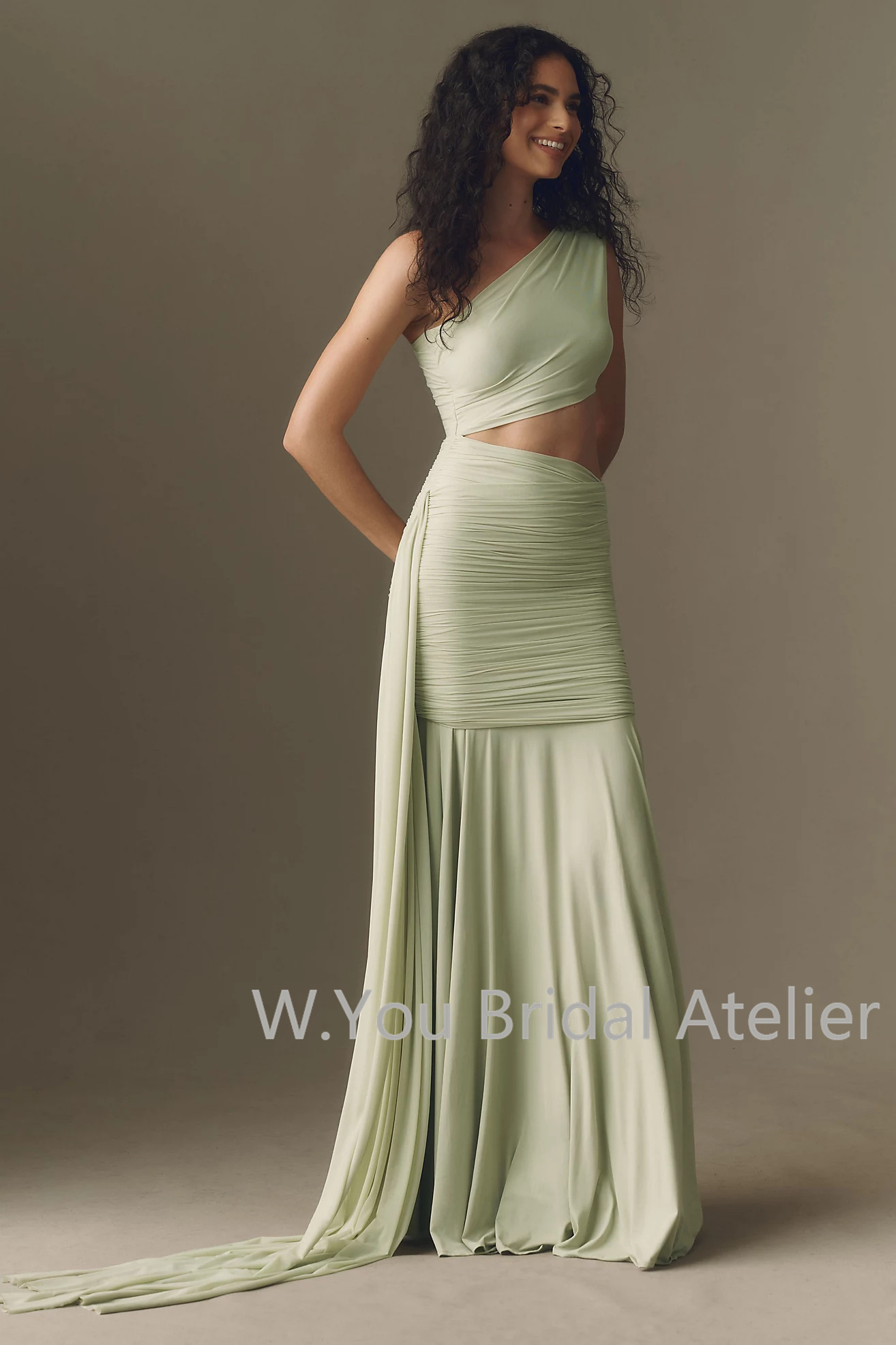 Avondjurken Maxi-jurk met één  - Women'S Formal Wear For Wedding Guest recensie en prijs