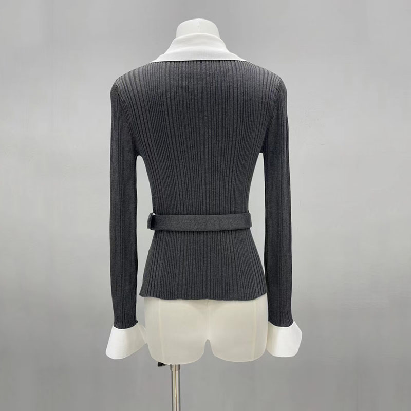 Contrasterend gekleurd gebreid - Women'S Formal Wear Cardigan recensie en prijs
