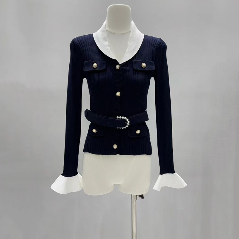 Contrasterend gekleurd gebreid - Women'S Formal Wear Cardigan recensie en prijs