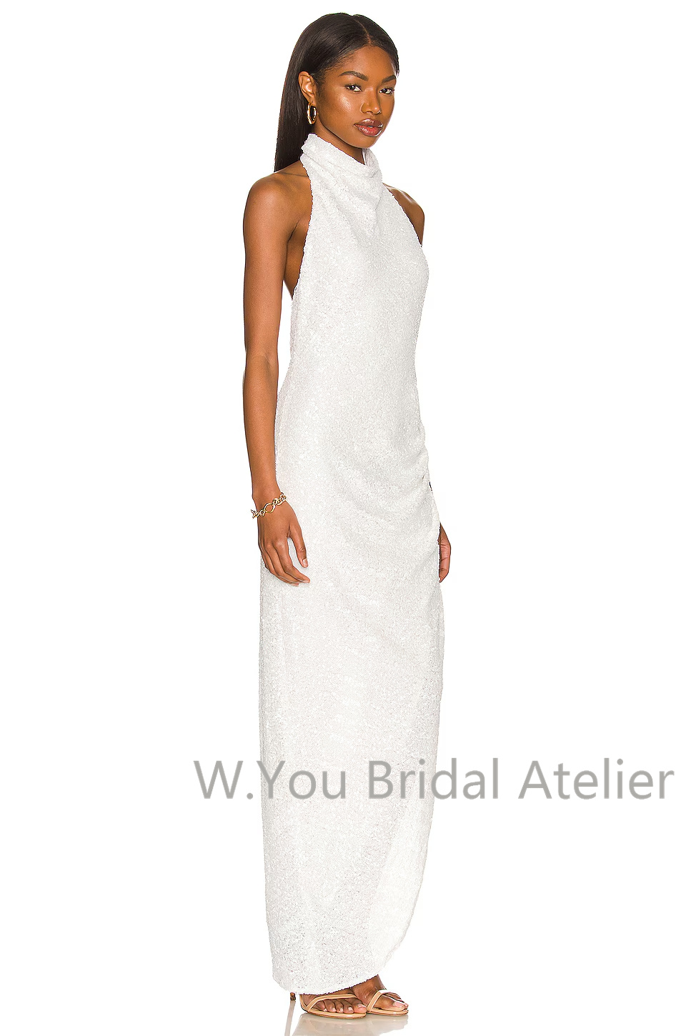 Avondjurken met halterhalslijn - Women'S Formal Wear For Wedding Guest recensie en prijs
