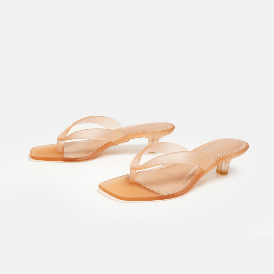 Koreaanse gedempte toon olijfg - Kitten Heel Women recensie en prijs