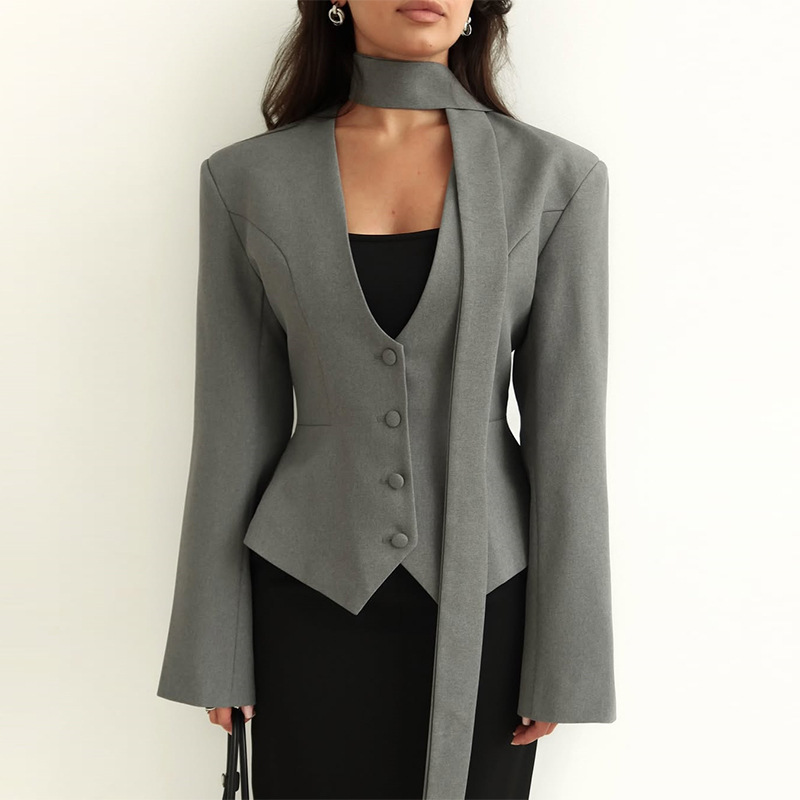Herfst Vrouwen Pak 1-delige Ko - Women'S Formal Wear For Wedding Guest recensie en prijs