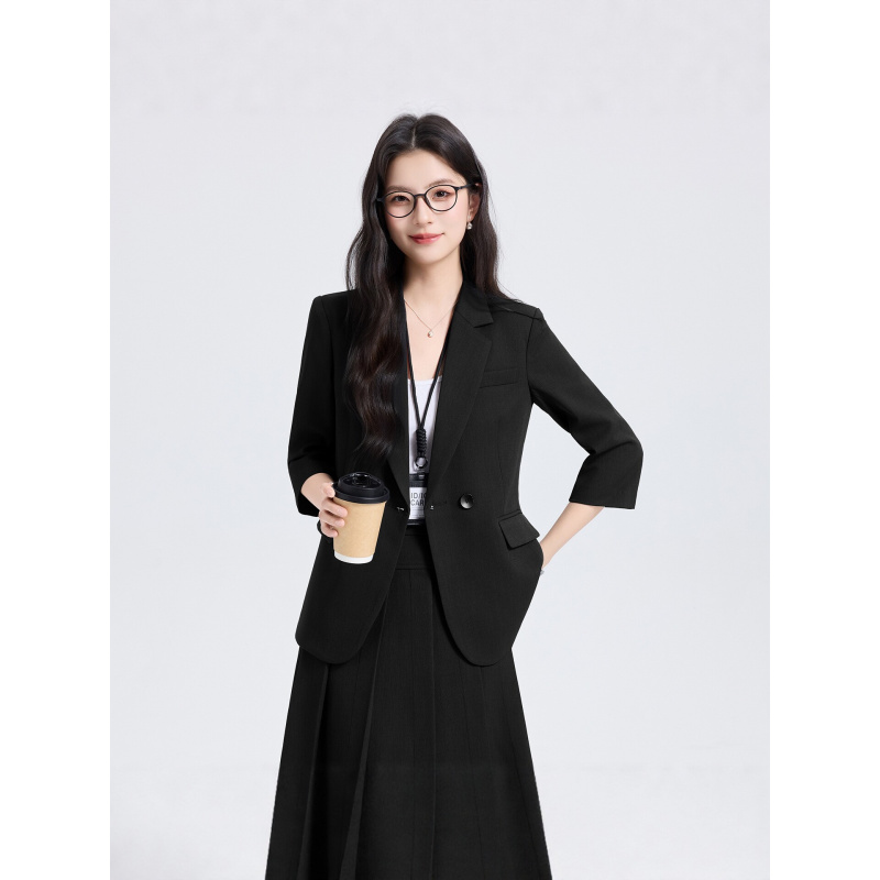 Marineblauwe damespakset voor  - Women'S Formal Wear Pants Suit recensie en prijs