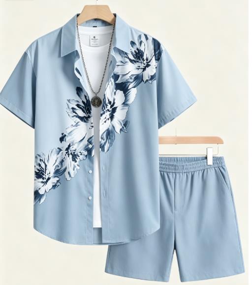 Vintage monochrome bloemengraf - Monochrome Suit Set recensie en prijs