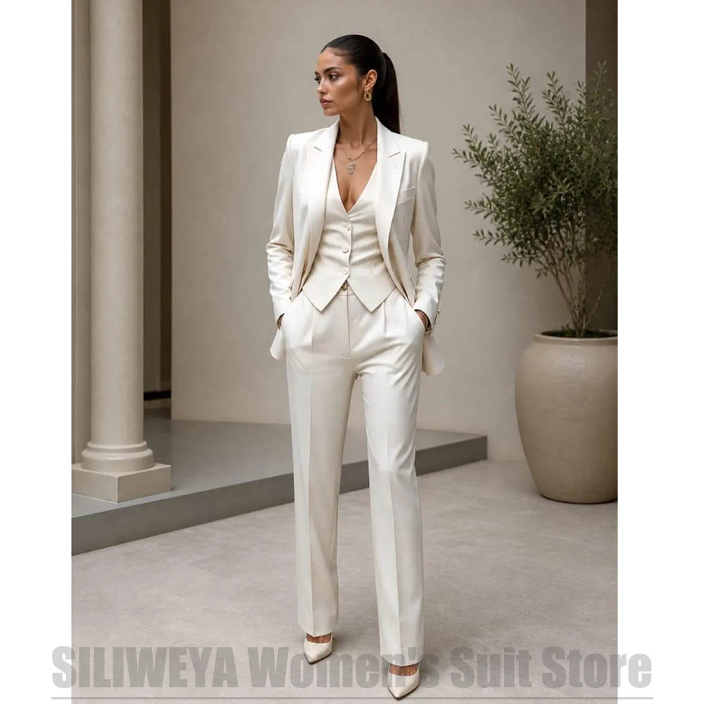 Dames 3-delige pakset Blazer V - Women'S Formal Wear Pants Suit recensie en prijs