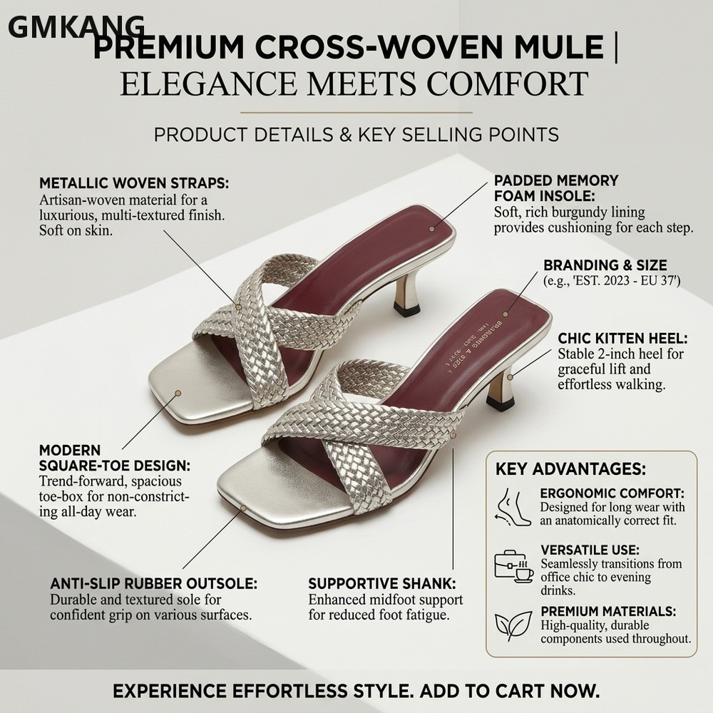 Slippers met puntige neus en k - Kitten Heel Women recensie en prijs