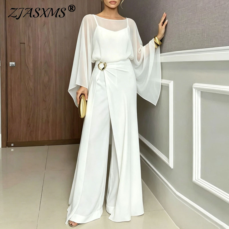 Vrouwen formele jumpsuit 2-del - Formal Attire Woman recensie en prijs
