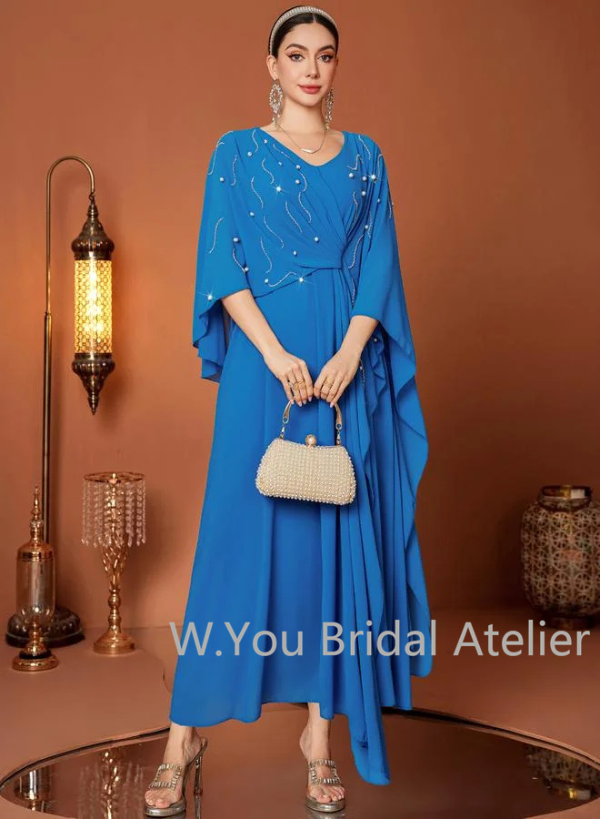 Luxe avondjurken met V-hals, c - Women'S Formal Wear For Wedding Guest recensie en prijs