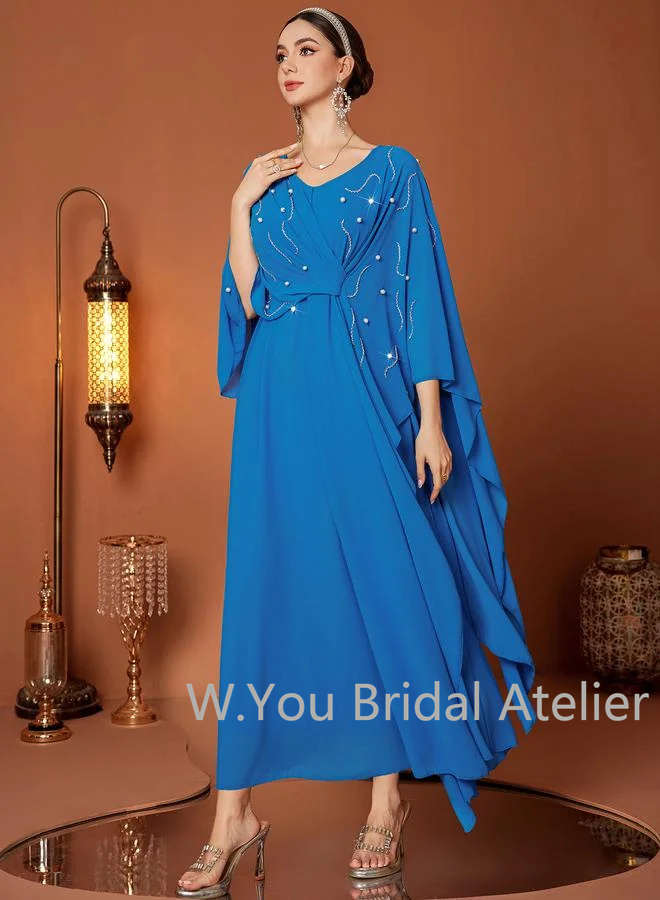 Luxe avondjurken met V-hals, c - Women'S Formal Wear For Wedding Guest recensie en prijs