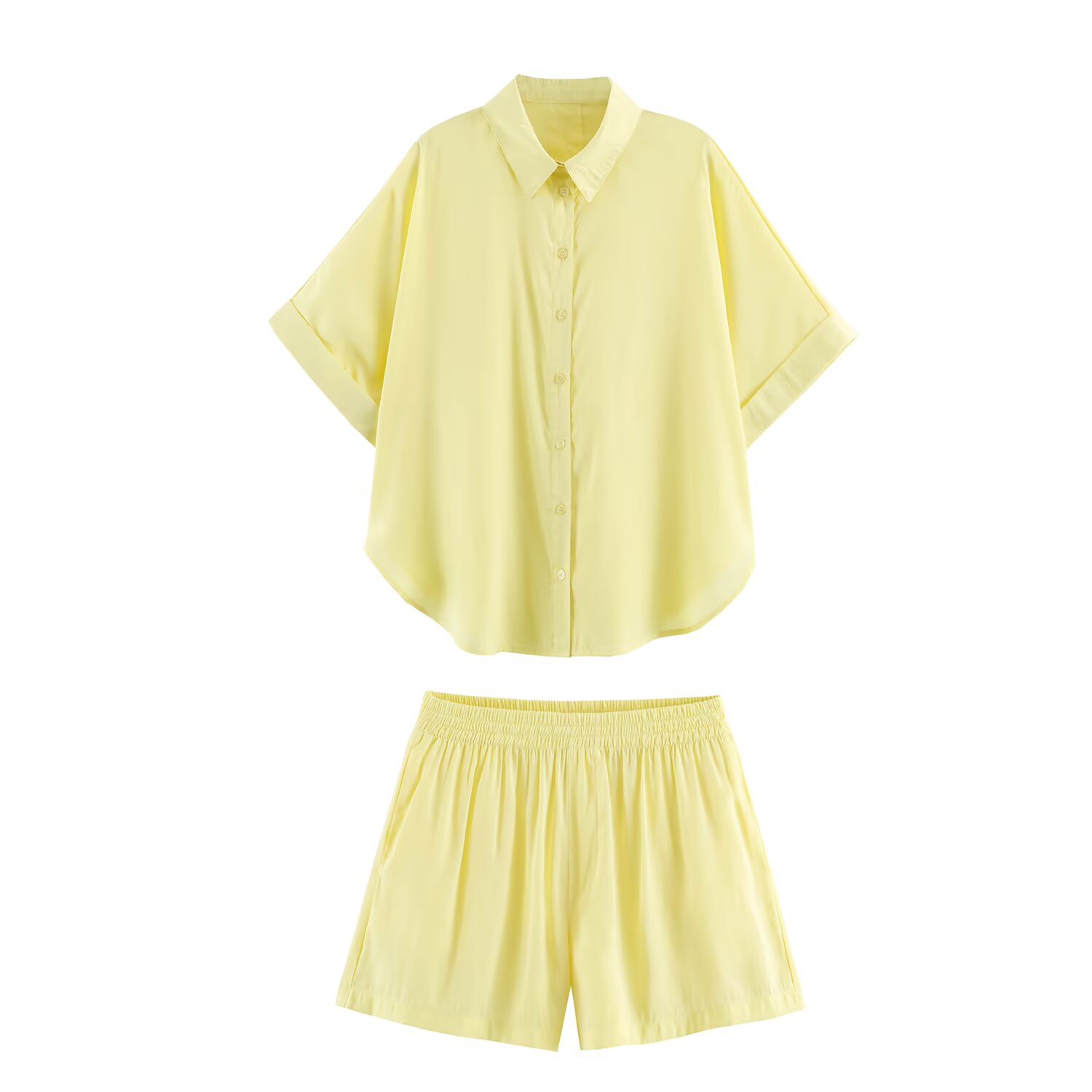 Dames Casual Shirt Shorts Paks - Women Formal Wear Tops recensie en prijs